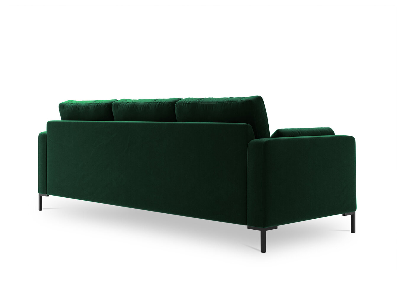 Sofa Micadoni Home Jade 3S, žalia kaina ir informacija | Sofos | pigu.lt