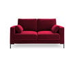 Sofa Micadoni Home Jade 2S, raudona kaina ir informacija | Sofos | pigu.lt