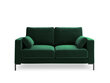 Sofa Micadoni Home Jade 2S, žalia цена и информация | Sofos | pigu.lt