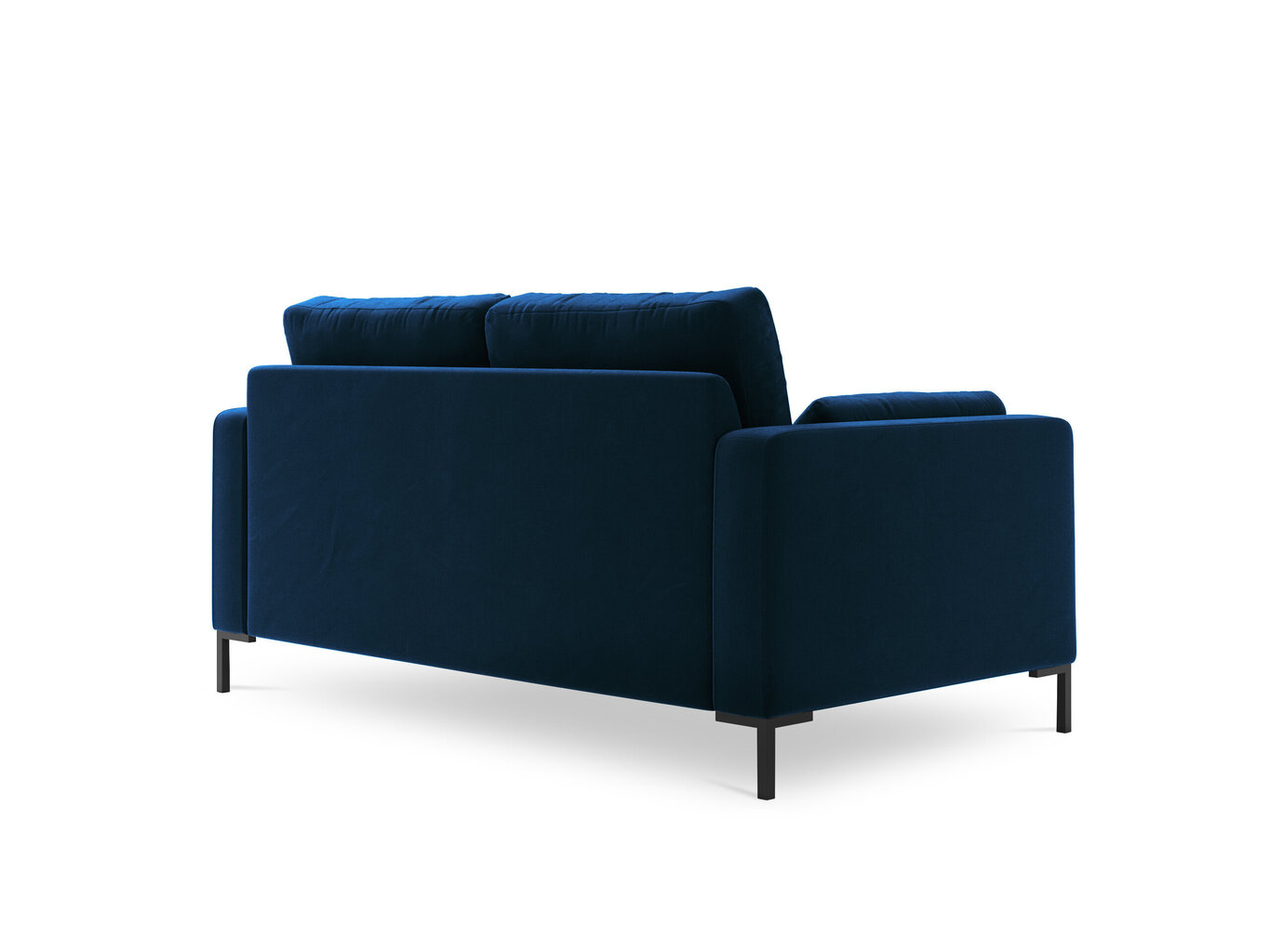 Sofa Micadoni Home Jade 2S, mėlyna kaina ir informacija | Sofos | pigu.lt