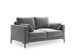 Sofa Micadoni Home Jade 2S, pilka