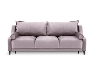 Sofa Micadoni Home Rutile 3S, šviesiai violetinė kaina ir informacija | Sofos | pigu.lt