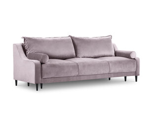 Sofa Micadoni Home Rutile 3S, šviesiai violetinė kaina ir informacija | Sofos | pigu.lt