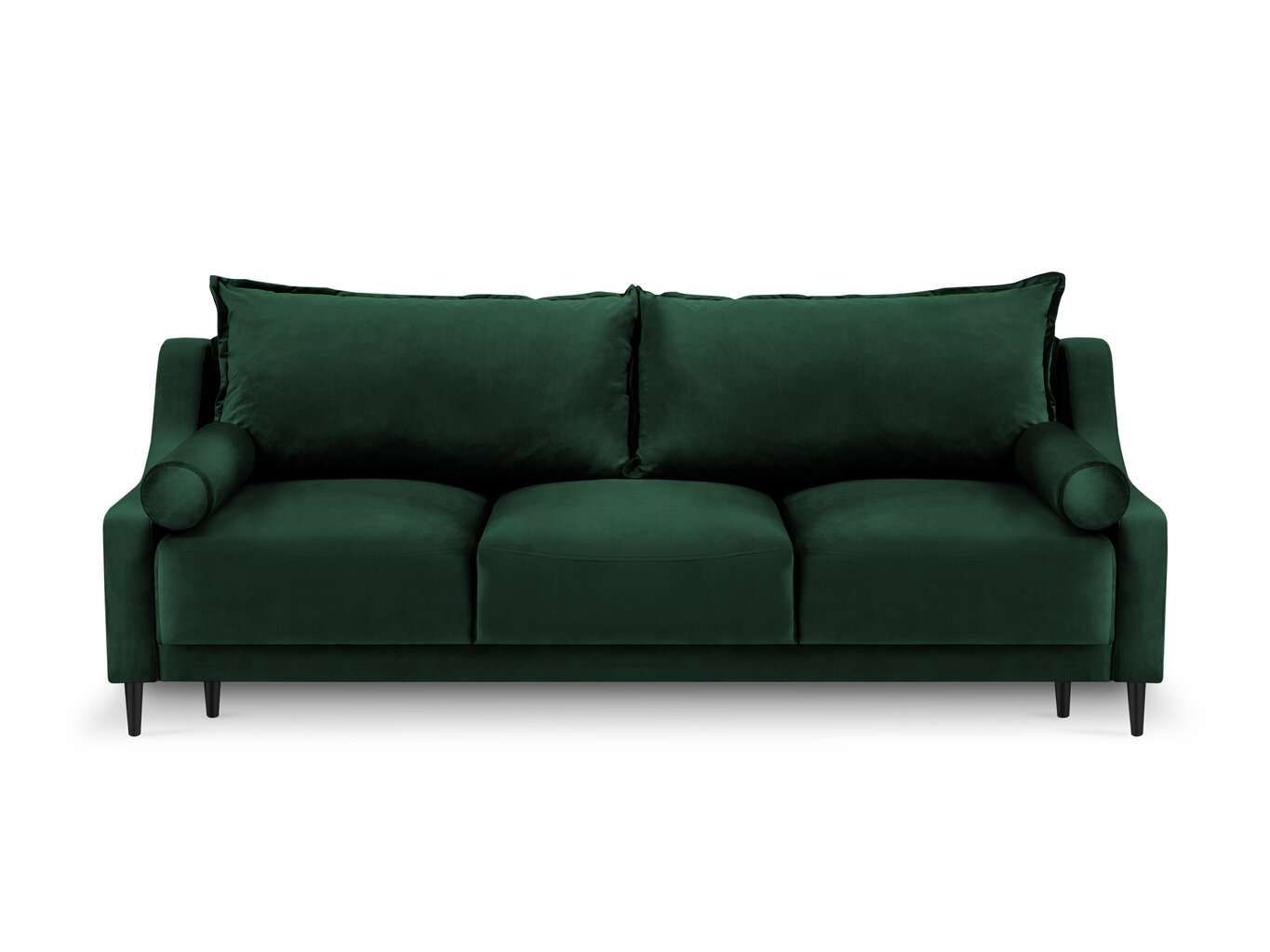Sofa Micadoni Home Rutile 3S, žalia kaina ir informacija | Sofos | pigu.lt