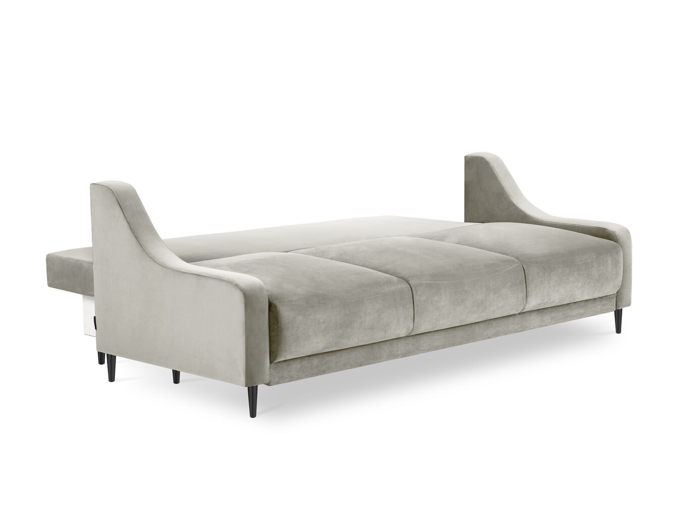 Sofa Micadoni Home Rutile 3S, smėlio spalvos kaina ir informacija | Sofos | pigu.lt