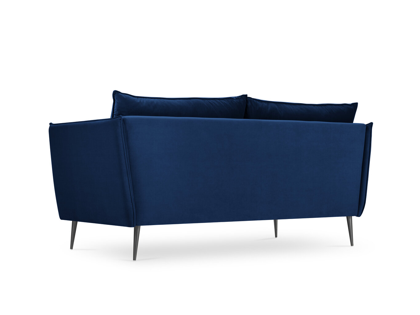 Sofa Micadoni Home Agate 2S, mėlyna kaina ir informacija | Sofos | pigu.lt