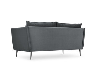 Sofa Micadoni Home Agate 2S, pilka kaina ir informacija | Sofos | pigu.lt