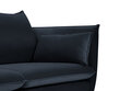 Sofa Micadoni Home Agate 2S, tamsiai mėlyna kaina ir informacija | Sofos | pigu.lt