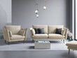 Sofa Micadoni Home Agate 3S, smėlio spalvos цена и информация | Sofos | pigu.lt
