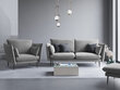Sofa Micadoni Home Agate 3S, šviesiai pilka kaina ir informacija | Sofos | pigu.lt