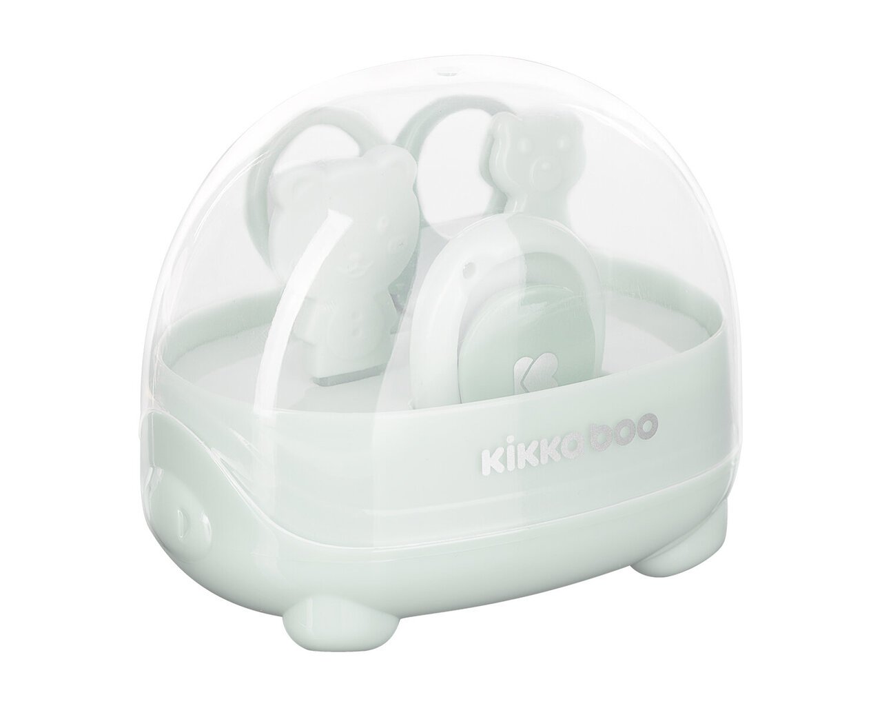 Vaikų nagų priežiūros rinkinys Kikka Boo Bear Mint, 4 vnt. kaina ir informacija | Higienos priemonės | pigu.lt