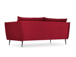 Sofa Micadoni Home Agate 3S, raudona kaina ir informacija | Sofos | pigu.lt