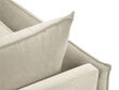Sofa Micadoni Home Agate 4S, smėlio spalvos kaina ir informacija | Sofos | pigu.lt