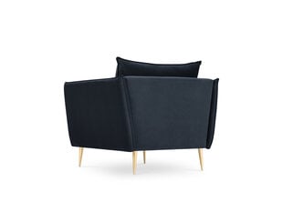 Кресло Micadoni Home Agate, темно-синего/золотистого цвета цена и информация | Кресла в гостиную | pigu.lt