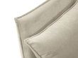 Sofa Micadoni Home Agate 3S, smėlio/auksinės spalvos kaina ir informacija | Sofos | pigu.lt