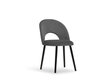 Kėdė Micadoni Home Tanti, pilka kaina ir informacija | Virtuvės ir valgomojo kėdės | pigu.lt