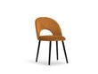 Kėdė Micadoni Home Tanti, oranžnė kaina ir informacija | Virtuvės ir valgomojo kėdės | pigu.lt
