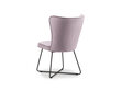 Kėdė Micadoni Home Celestine, šviesiai violetinė kaina ir informacija | Virtuvės ir valgomojo kėdės | pigu.lt