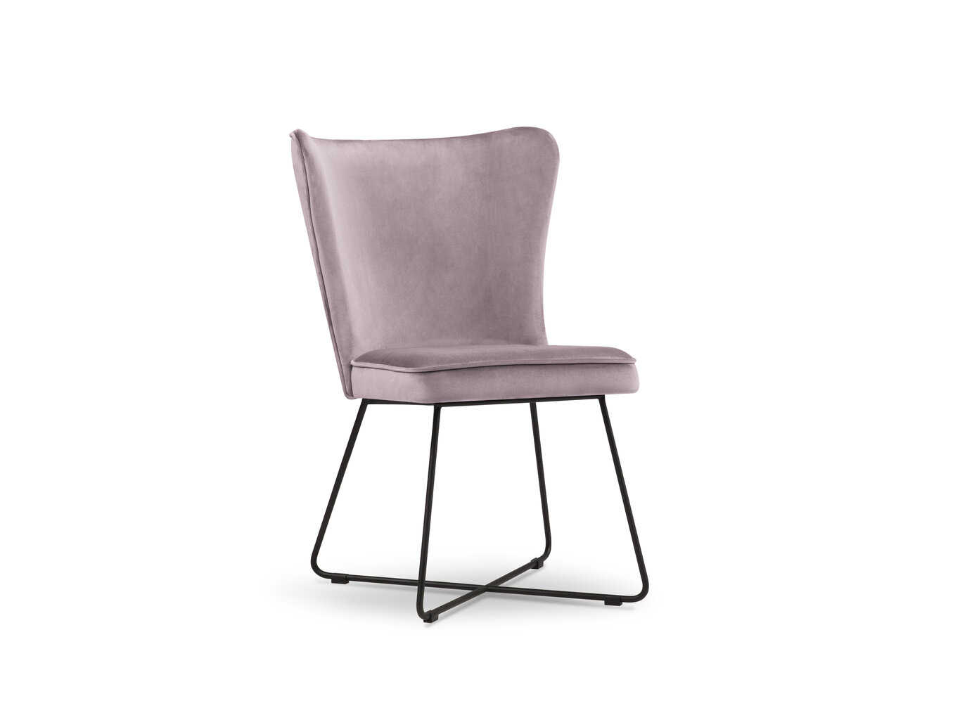 Kėdė Micadoni Home Celestine, šviesiai violetinė kaina ir informacija | Virtuvės ir valgomojo kėdės | pigu.lt