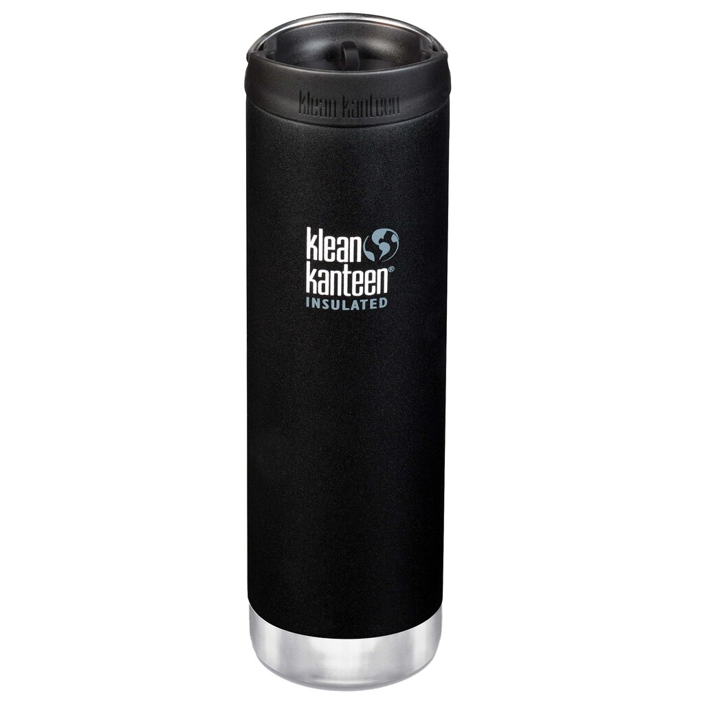 Termosas Klean Kanteen Wide Café Cap 2.0, 1003329, juodas, 592 ml kaina ir informacija | Termosai, termopuodeliai | pigu.lt