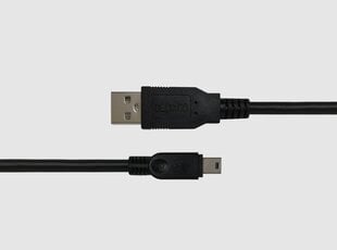 Deltaco, USB-A, 1 м цена и информация | Кабели и провода | pigu.lt