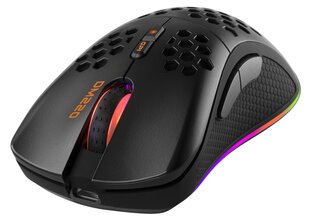 Deltaco Gaming Mouse DM220, RGB, SPCP6651, 400-6400 DPI, 1000 Гц, черный цена и информация | Мыши | pigu.lt