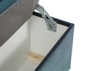 Пуф с ящиком для хранения вещей Milo Casa Bruno 140, зеленый цена и информация | Кресла-мешки и пуфы | pigu.lt