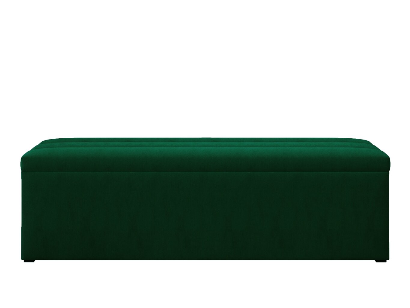 Pufas su daiktadėže Interieurs86 Exupery 160, tamsiai žalias kaina ir informacija | Sėdmaišiai ir pufai | pigu.lt