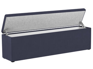 Пуф с вещевым ящиком Windsor and Co Nova 160, темно-синий цена и информация | Кресла-мешки и пуфы | pigu.lt