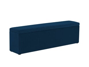 Пуф с ящиком для хранения вещей Milo Casa Lara 160, синий цена и информация | Кресла-мешки и пуфы | pigu.lt