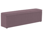 Пуф с ящиком для хранения вещей Mazzini Sofas Ancona 180, фиолетовый