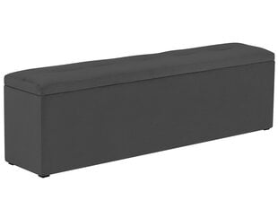 Пуф с ящиком для хранения вещей Kooko Home Mi 140, темно-серый цена и информация | Кресла-мешки и пуфы | pigu.lt