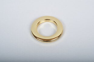 Suspaudžiami žiedai užuolaidoms 35mm, blizgaus aukso, 10 vnt. kaina ir informacija | Užuolaidos | pigu.lt