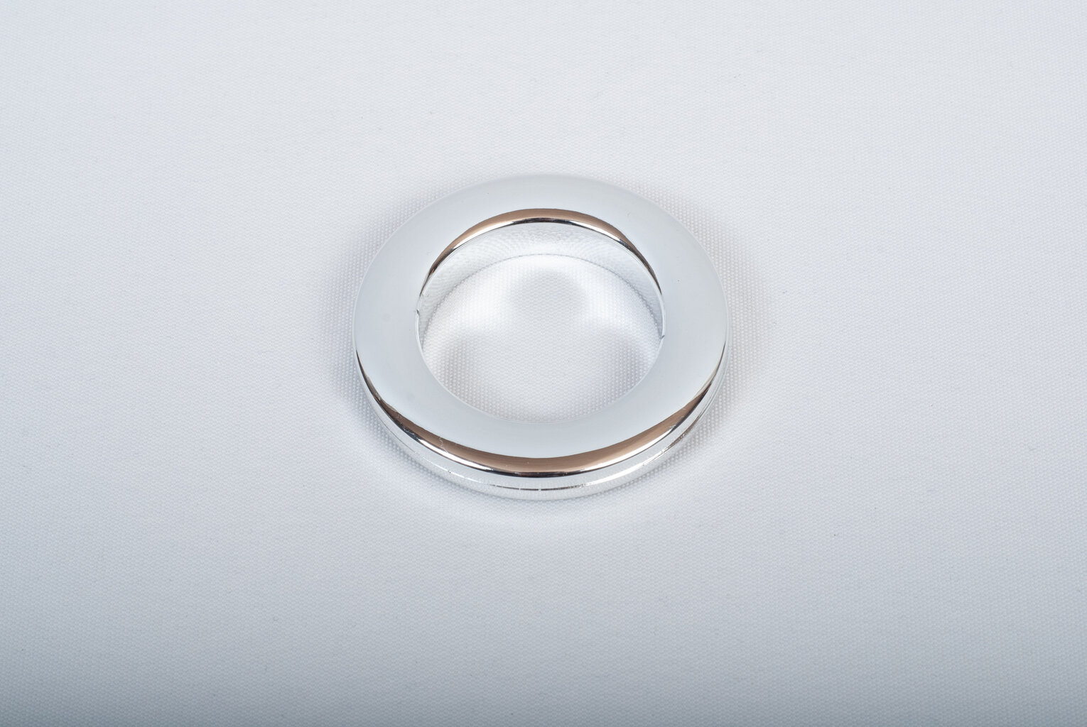 Suspaudžiami žiedai užuolaidoms 35mm, blizgaus chromo spalva, 10 vnt. kaina ir informacija | Užuolaidos | pigu.lt