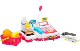 Игрушечный кассовый аппарат для магазина с аксессуарами Eddy Toys цена и информация | Игрушки для девочек | pigu.lt