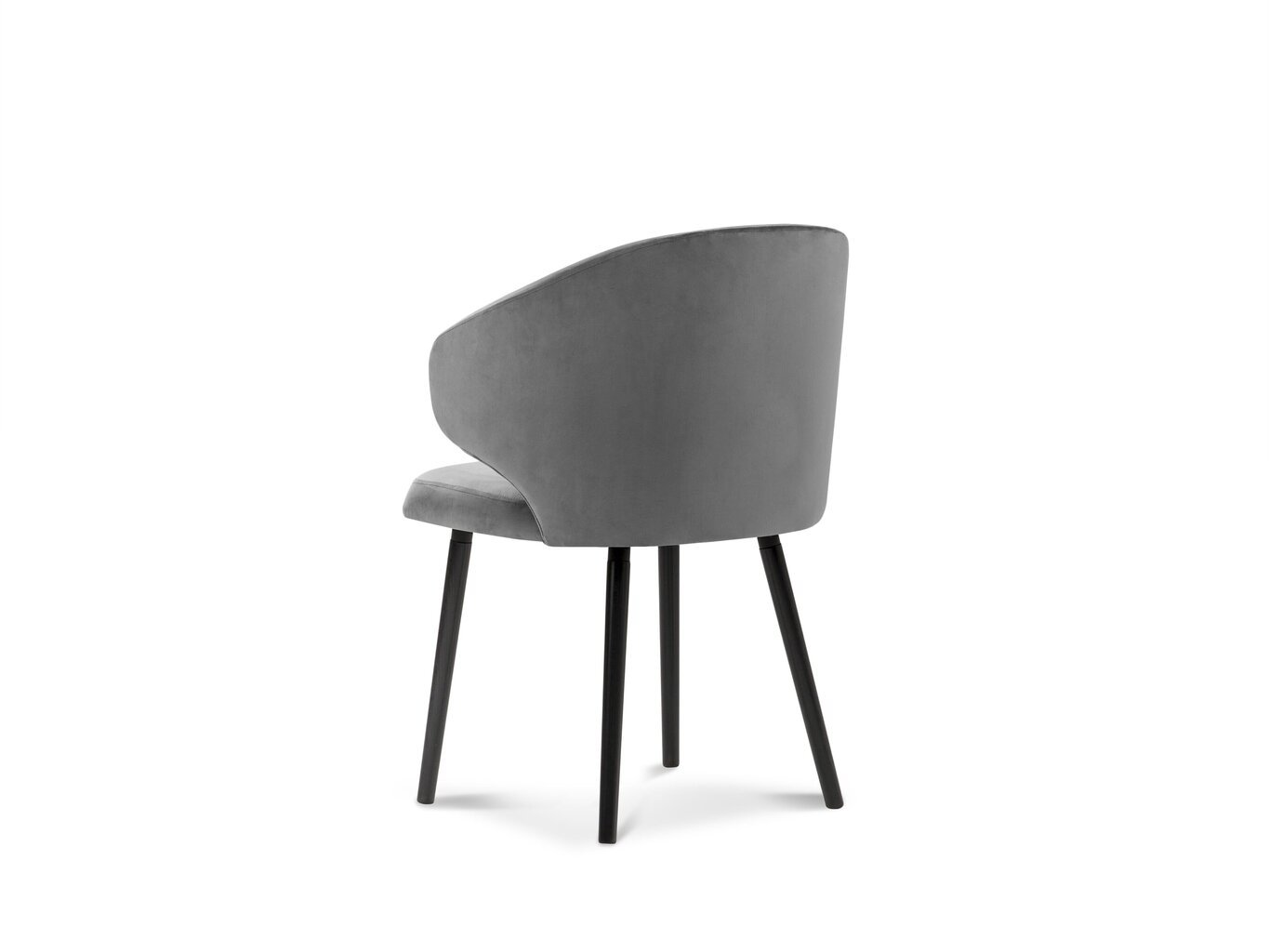 2-jų kėdžių komplektas Windsor and Co Nemesis, pilkas kaina ir informacija | Virtuvės ir valgomojo kėdės | pigu.lt