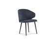 2-jų kėdžių komplektas Windsor and Co Nemesis, tamsiai mėlynas kaina ir informacija | Virtuvės ir valgomojo kėdės | pigu.lt
