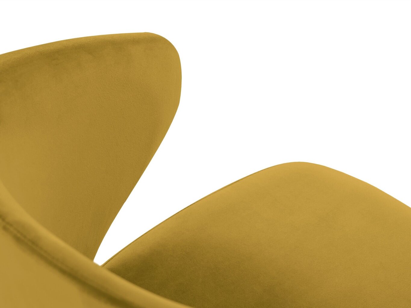 2-jų kėdžių komplektas Windsor and Co Nemesis, geltonas kaina ir informacija | Virtuvės ir valgomojo kėdės | pigu.lt