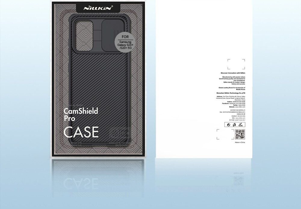 Telefono dėklas Nillkin CamShield Pro Hard Case, skirtas Samsung Galaxy S20+ kaina ir informacija | Telefono dėklai | pigu.lt