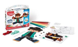 Meistravimo komplektas Maped Creativ Mini Box popierinė lėlė kaina ir informacija | Lavinamieji žaislai | pigu.lt