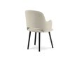 4-ių kėdžių komplektas Milo Casa Laelia, smėlio spalvos kaina ir informacija | Virtuvės ir valgomojo kėdės | pigu.lt