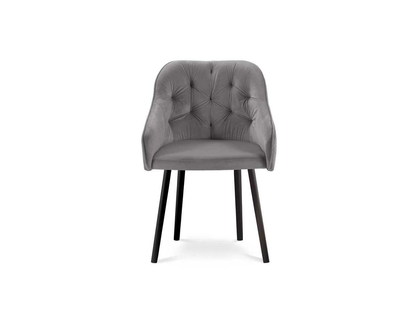 Kėdė Milo Casa Luisa, šviesiai pilka kaina ir informacija | Virtuvės ir valgomojo kėdės | pigu.lt