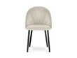4-ių kėdžių komplektas Milo Casa Livia, smėlio spalvos kaina ir informacija | Virtuvės ir valgomojo kėdės | pigu.lt