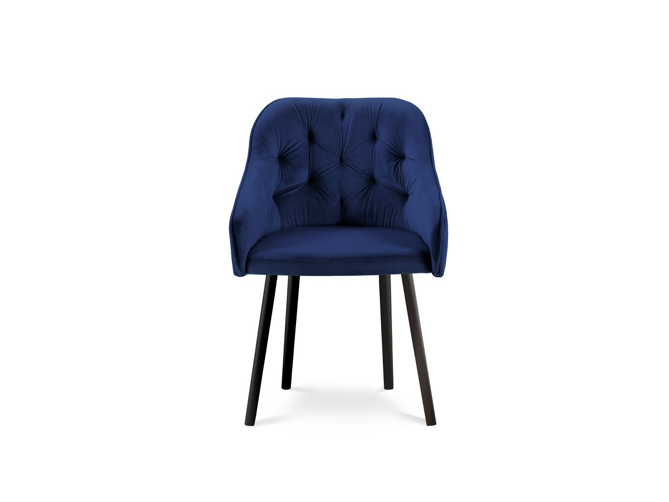 Kėdė Milo Casa Luisa, ryškiai mėlyna kaina ir informacija | Virtuvės ir valgomojo kėdės | pigu.lt