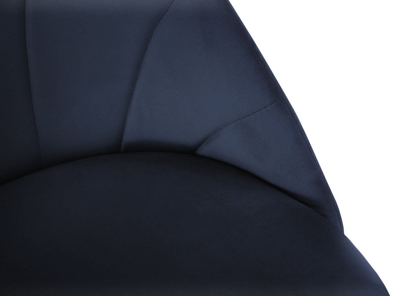 4-ių kėdžių komplektas Milo Casa Livia, tamsiai mėlynas kaina ir informacija | Virtuvės ir valgomojo kėdės | pigu.lt