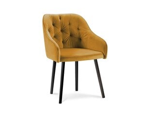Kėdė Milo Casa Luisa, geltona kaina ir informacija | Virtuvės ir valgomojo kėdės | pigu.lt