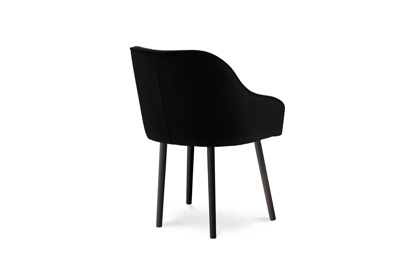 Kėdė Milo Casa Luisa, juoda цена и информация | Virtuvės ir valgomojo kėdės | pigu.lt