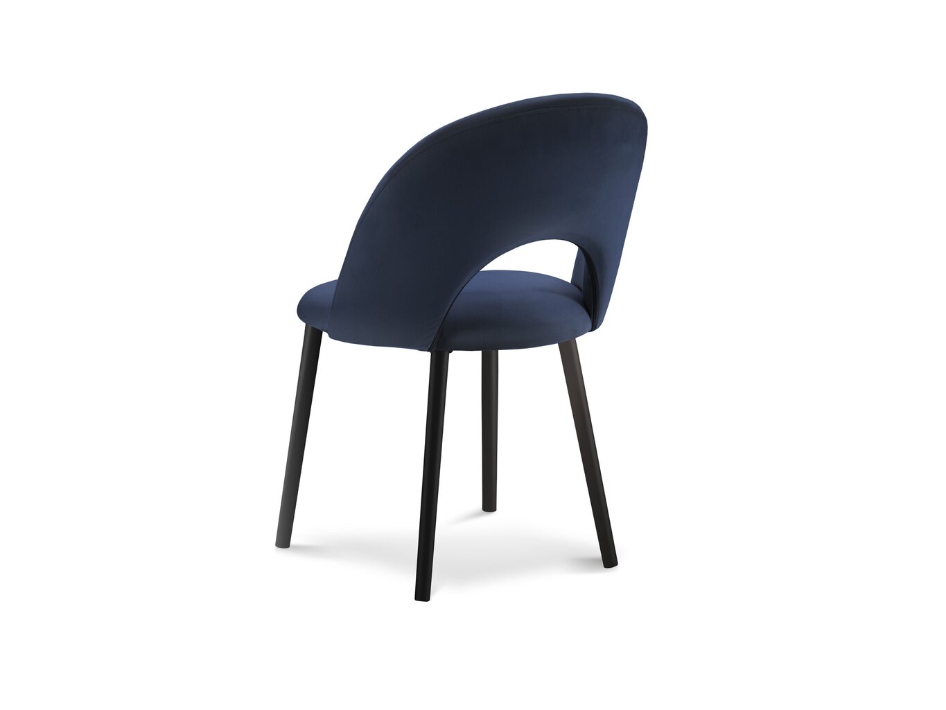 4-ių kėdžių komplektas Milo Casa Lucia, tamsiai mėlynas kaina ir informacija | Virtuvės ir valgomojo kėdės | pigu.lt