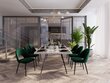 4-ių kėdžių komplektas Milo Casa Lucia, tamsiai žalias kaina ir informacija | Virtuvės ir valgomojo kėdės | pigu.lt