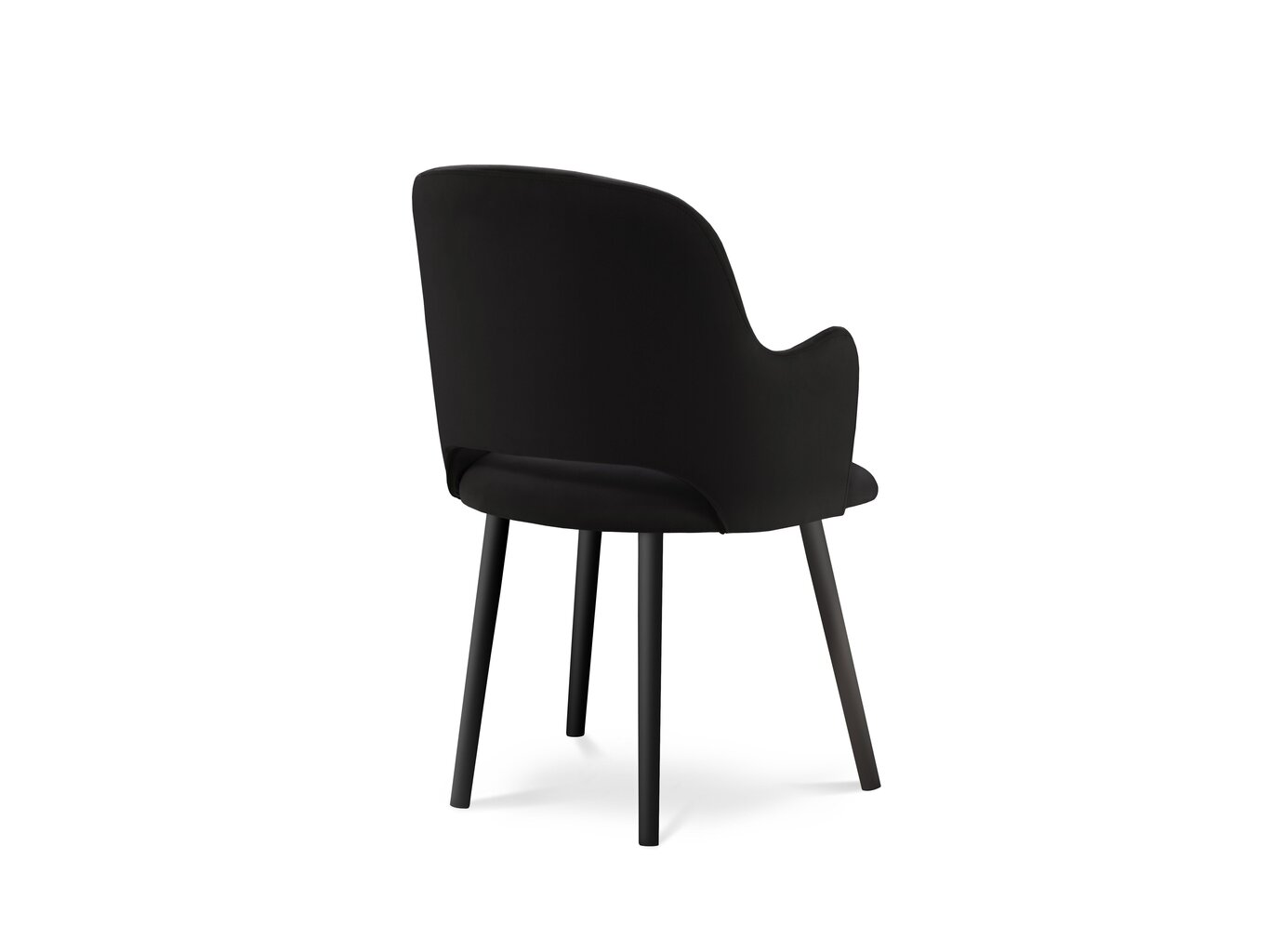 Kėdė Milo Casa Laelia, juoda kaina ir informacija | Virtuvės ir valgomojo kėdės | pigu.lt